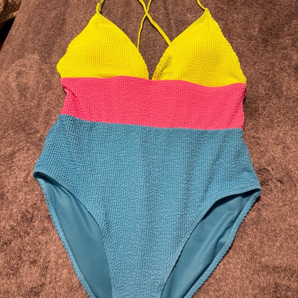 Pink Lily one piece swimsuit size XL brand new never worn